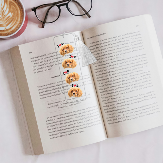 Your Pet’s Face on a Bookmark