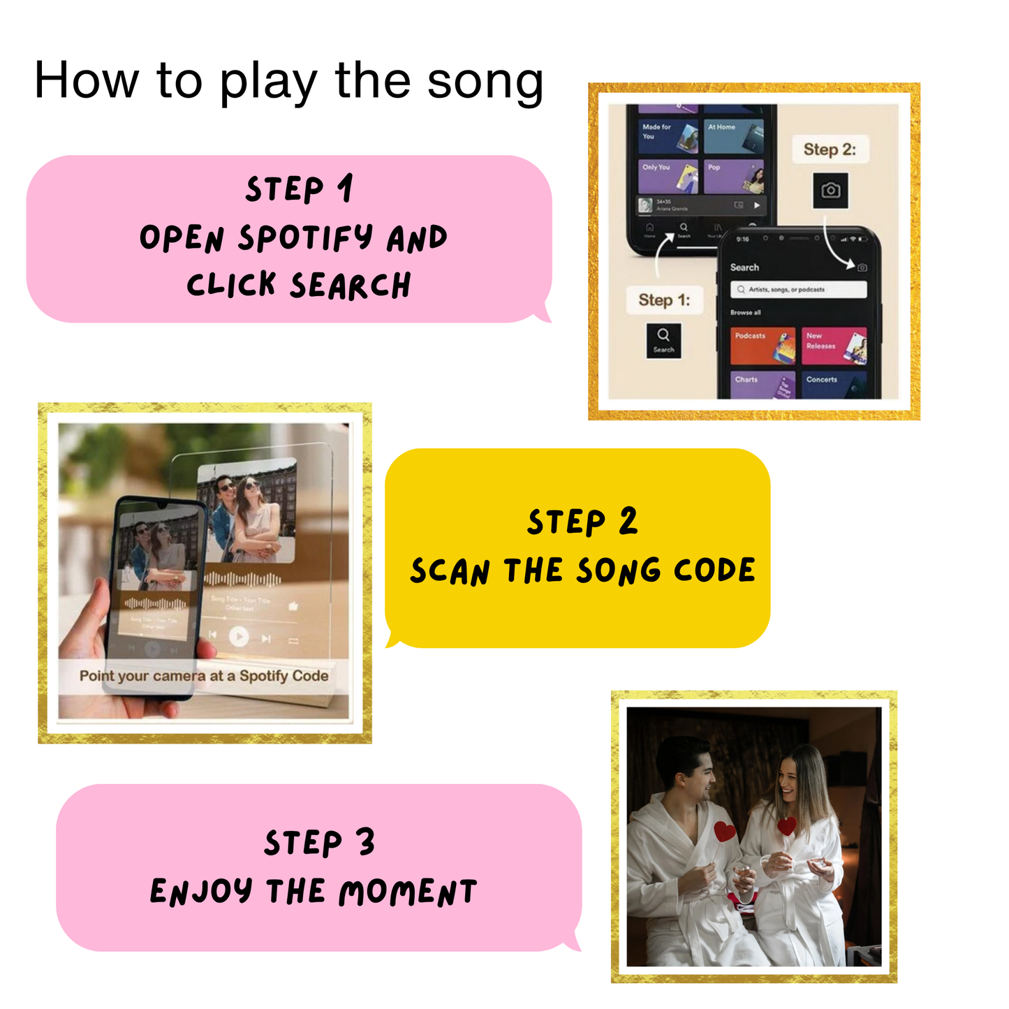 Custom Acrylic Song Plaque