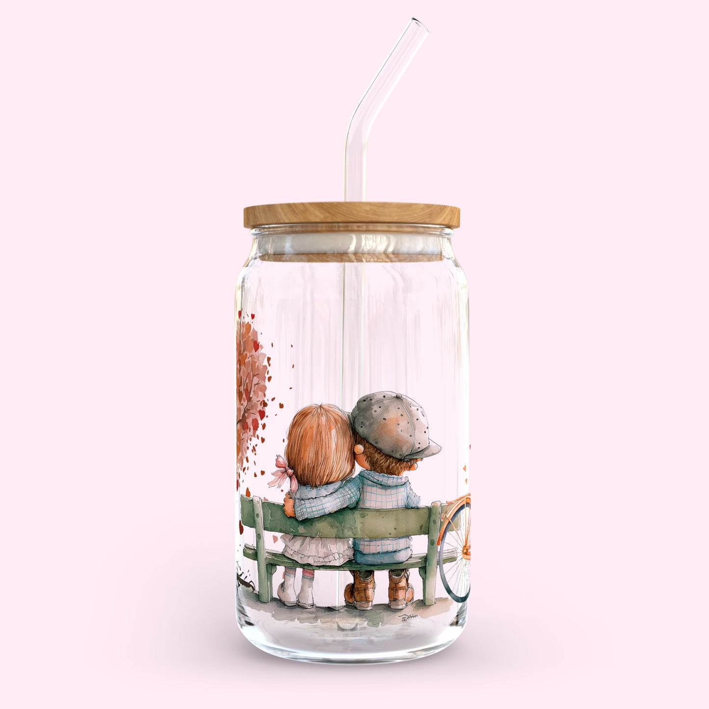 16oz Glass Tumbler - Lover