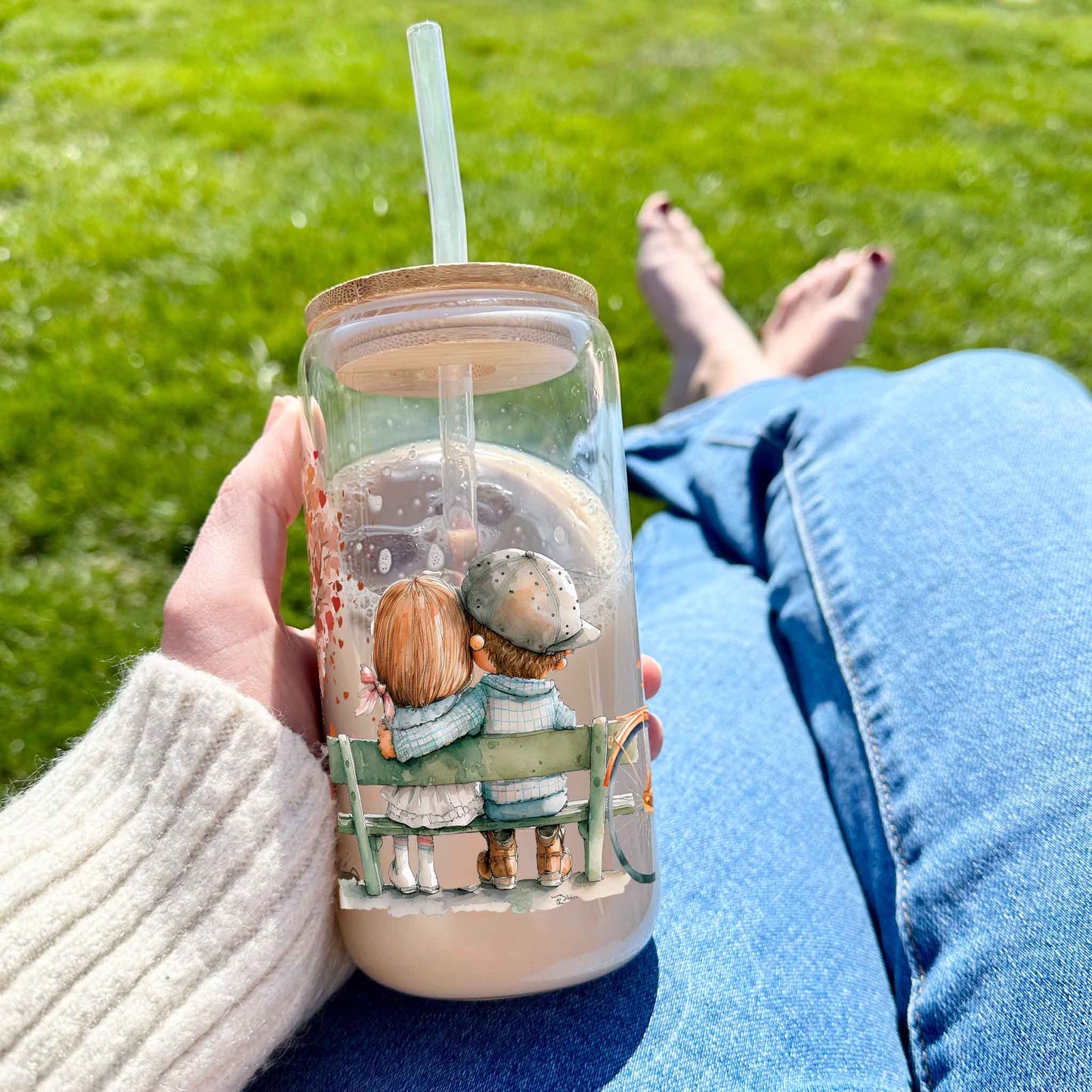 16oz Glass Tumbler - Lover
