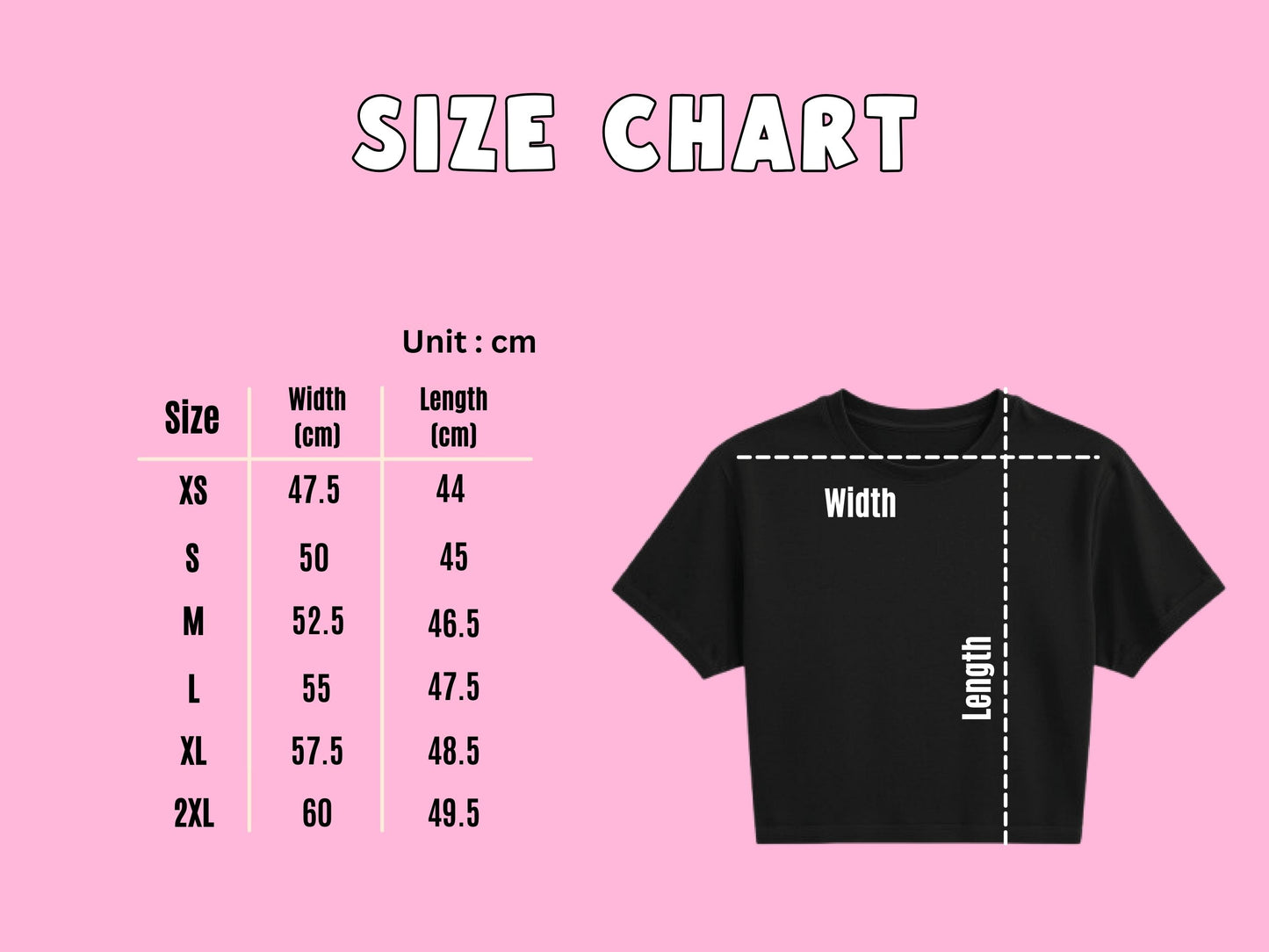 Custom Crop Tee - Unisex Tshirt