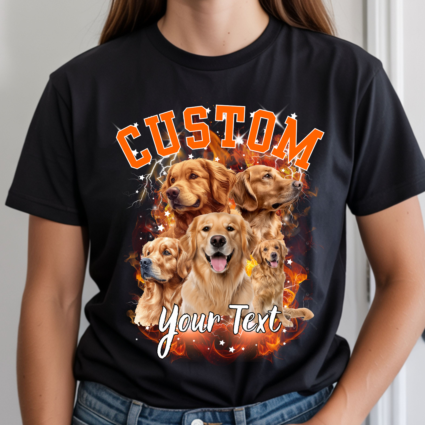 Custom Bootleg Tee (Vintage Style) - Unisex Tshirt