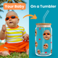 Your Face on a Glass Tumbler