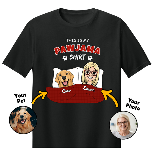 Custom Pawjama Tee - Unisex Tshirt