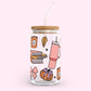 16oz Glass Tumbler - Autumn Vibes