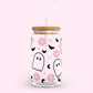 16oz Glass Tumbler - Cute Ghost