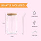 16oz Glass Tumbler - Born to Read, Forced to Work